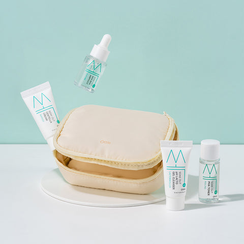 Soak Out - Kit de calatorie, 4 produse SOAK OUT, 15ml*3, 20ml | Ottie