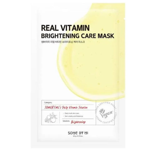 Masca servetel iluminatoare cu vitamine | Some By Mi