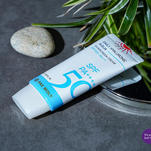 Crema de protectie solara 50+ cu acid hialuronic, 50ml | Paxmoly
