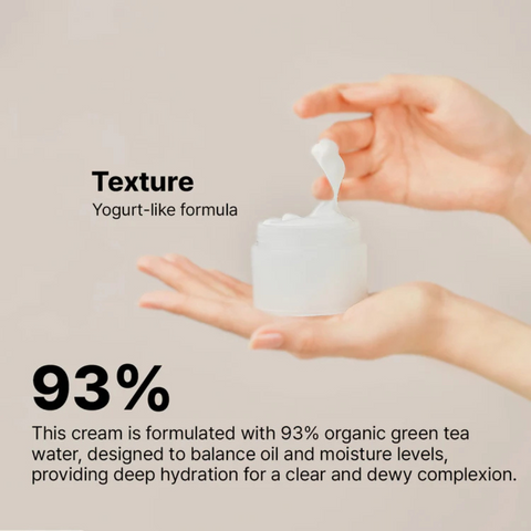 Crema hranitoare cu extract de apa de ceai verde, 50ml | ongredients