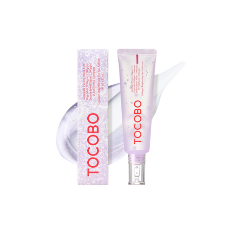 Crema iluminatoare tip gel pentru zona ochilor cu colagen, 30ml | Tocobo