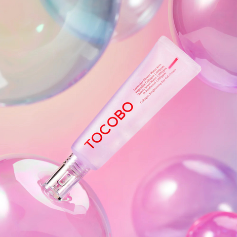 Crema iluminatoare tip gel pentru zona ochilor cu colagen, 30ml | Tocobo