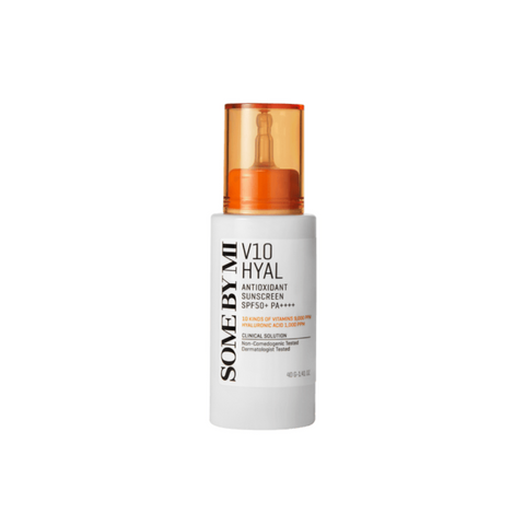 V10 Hyal line - Crema pentru protectie solara rejuvenanta si hidratanta, SPF 50+ PA++++, 40ml | Some By Mi