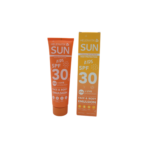 Emulsie cu factor de protectie solara 30, 150ml | Helenvita