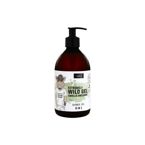 Gel de dus 8-IN-1 pentru barbati WILD BOAR, 300 ml | LaQ