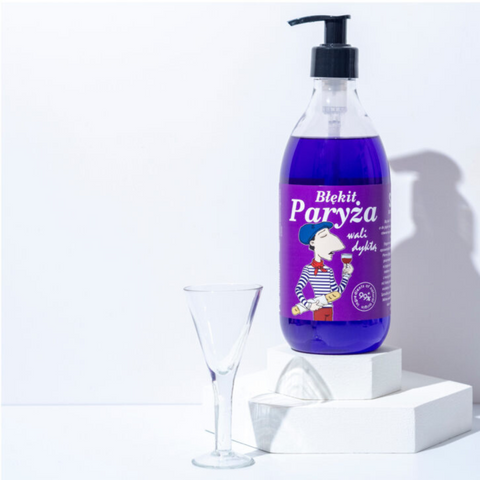 Gel de dus pentru barbati SHOTS! PURPLE - NATURAL HEDONIST, 500ml | LaQ