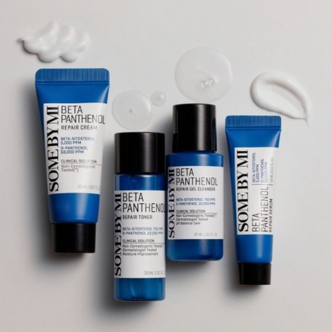 Beta Panthenol line - Kit reparator cu beta-panthenol, 4 produse | Some By Mi