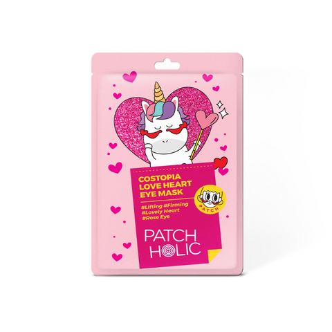 Masca pentru zona ochilor Costopia Love Heart, 1.5g x 1 pereche | Patch Holic