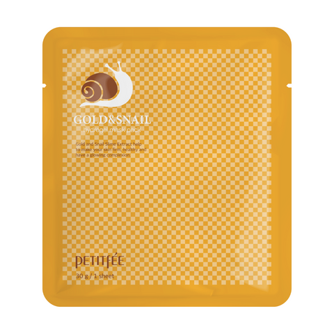 Masca de hidrogel cu aur si melc, 30g | Petitfee