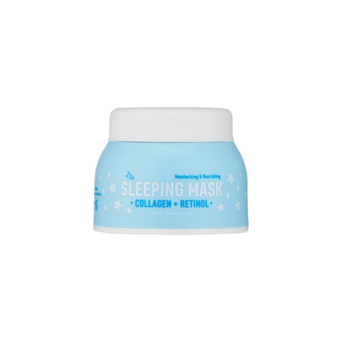 Masca de noapte hidratanta si hranitoare cu colagen si retinol, 100ml | Look At Me