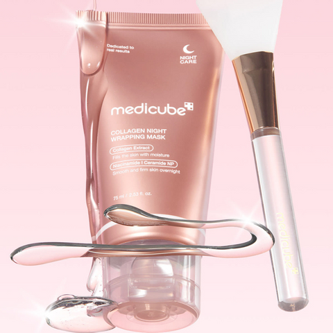 Masca exfolianta cu colagen pentru noapte, 75ml | Medicube