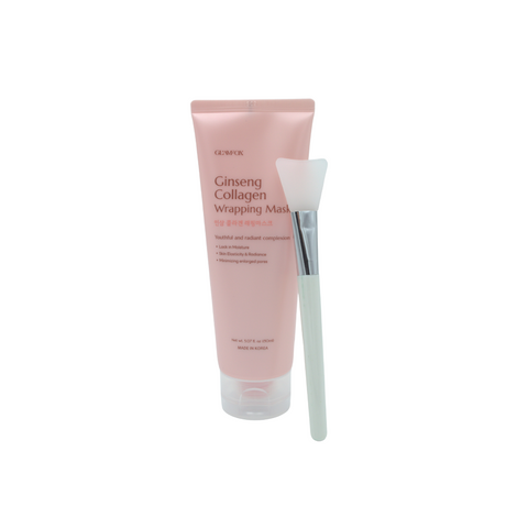 Masca exfolianta cu extract de ginseng si colagen, 150ml | Glamfox