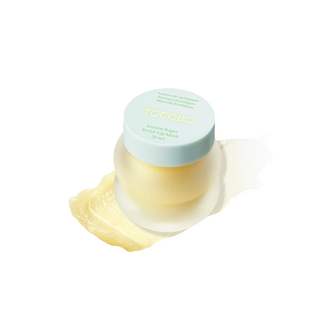 Masca pentru scrub cu aroma de lamaie pentru buze, 20ml | Tocobo