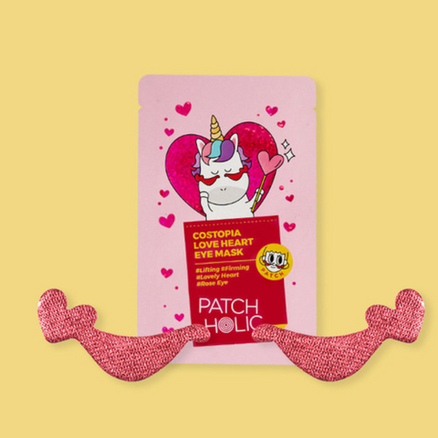 Masca pentru zona ochilor Costopia Love Heart, 1.5g x 1 pereche | Patch Holic