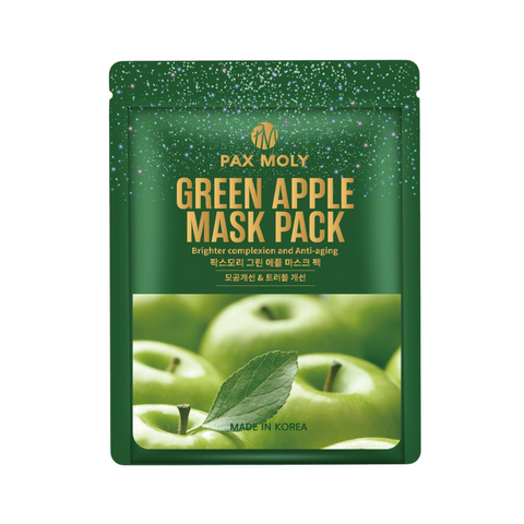 Masca tip servetel cu mar verde, 25ml | PaxMoly