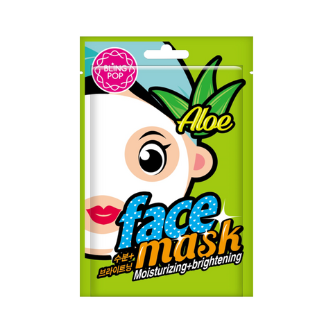 Masca tip servetel pentru hranire si luminozitate cu aloe, 20ml | Blingpop