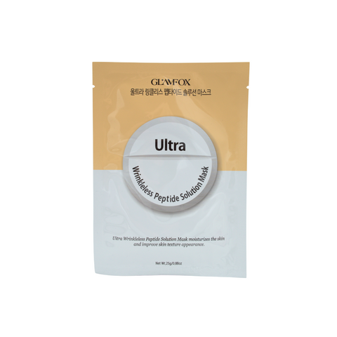 Masca tip servetel antirid cu peptide, 25ml | Glamfox