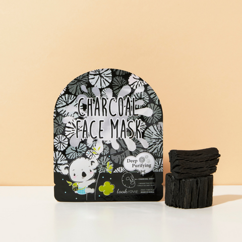 Masca tip servetel pentru curatare in profunzime cu carbune negru, 25ml | Look At Me