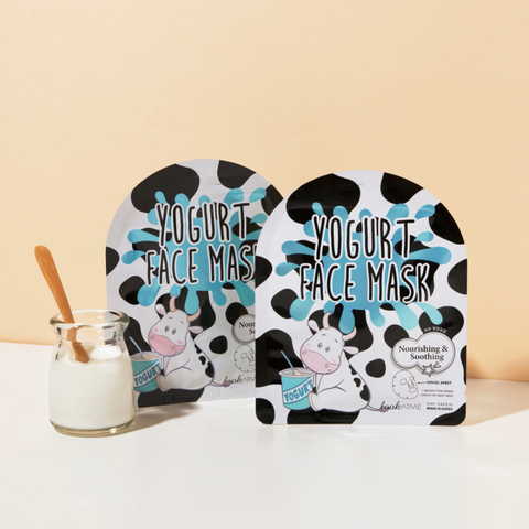 Masca tip servetel pentru hranire si calmare cu iaurt, 25ml | Look At Me