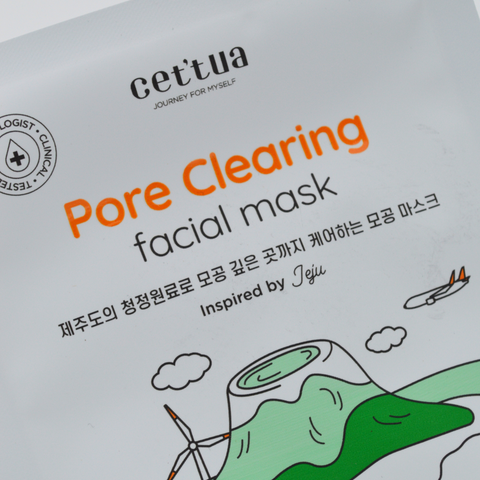 Masca tip servetel pentru ingrijorea porilor JEJU, 20g | Cettua