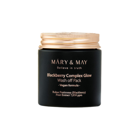 Masca tip wash-off cu extract de mure, 125g | Mary and May