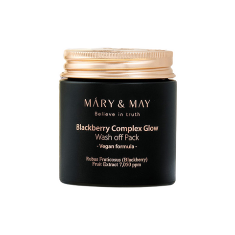 Masca tip wash-off cu extract de mure, 125g | Mary and May