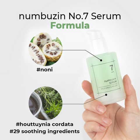 No. 7 - Serum pentru calmare, 50ml | Numbuzin