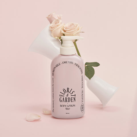Lotiune de corp hidratanta cu proteine din lapte #floristgarden, 500ml | oDID