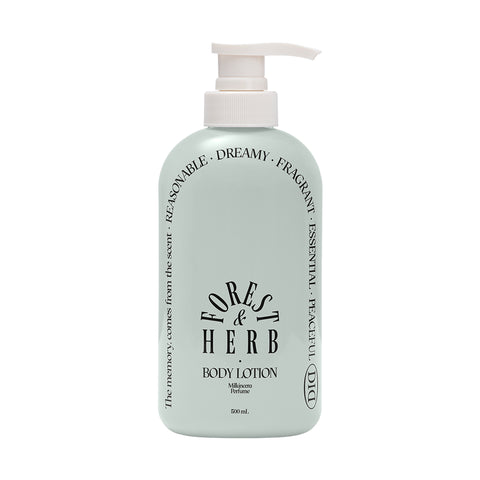 Lotiune de corp hidratanta cu proteine din lapte #forestherb, 500ml | oDID
