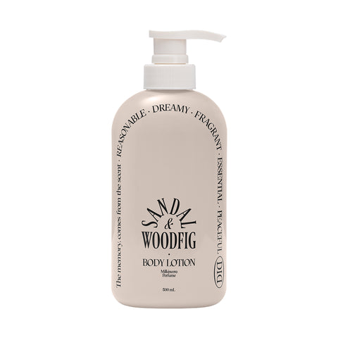 Lotiune de corp hidratanta cu proteine din lapte #sandalwoodfig, 500ml | oDID