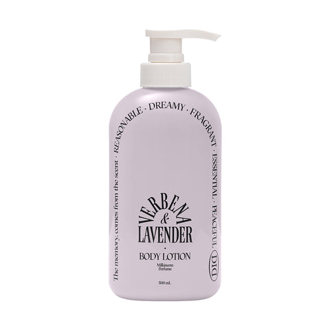 Lotiune de corp hidratanta cu proteine din lapte #verbenalavander, 500ml | oDID