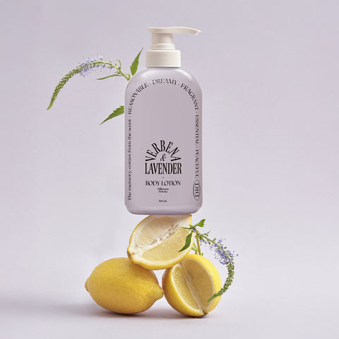 Lotiune de corp hidratanta cu proteine din lapte #verbenalavander, 500ml | oDID