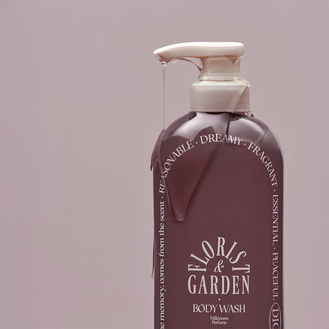 Gel de dus hidratant cu proteine din lapte #floristgarden, 500ml | oDID