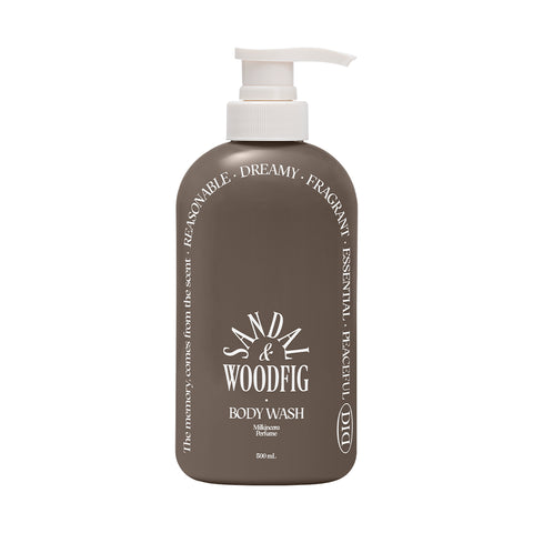 Gel de dus hidratant cu proteine din lapte #sandalwoodfig, 500ml | oDID