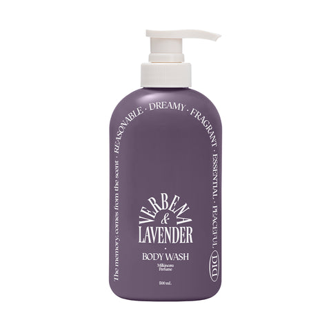Gel de dus hidratant cu proteine din lapte #verbenalavander, 500ml | oDID