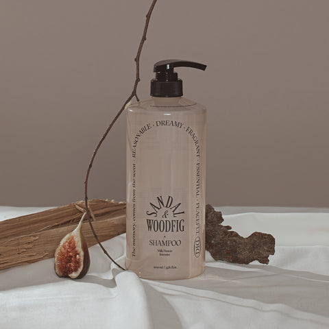 Sampon anti-cadere cu proteine din lapte #sandalwoodfig, 500ml | oDID