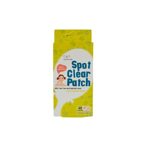 Plasturi hidrocoloidali anti-acnee cu arbore de ceai si acid salicilic, 48 buc. | Cettua