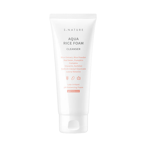 Spuma de curatare cu extrat de orez, 160ml | S.Nature
