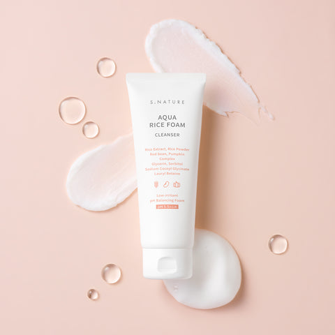 Spuma de curatare cu extrat de orez, 160ml | S.Nature