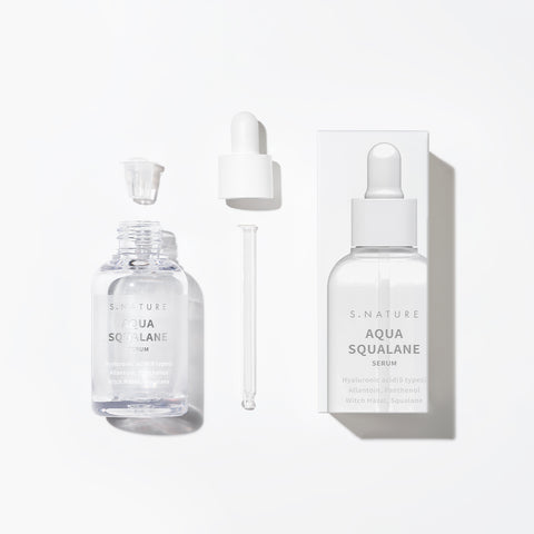 Serum hidratant cu squalane Aqua, 50ml | S.Nature