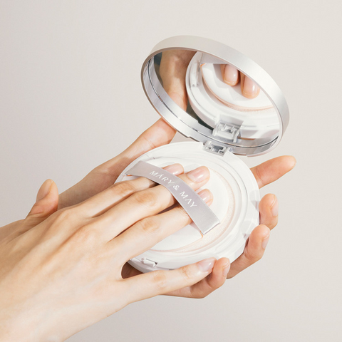 SPF tip cushion cu niacinamide si panthenol SPF 50 PA ++++ | Mary and May