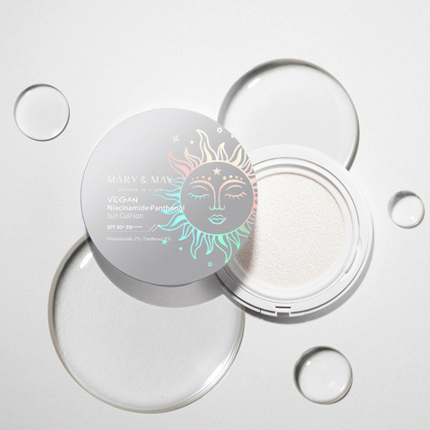 SPF tip cushion cu niacinamide si panthenol SPF 50 PA ++++ | Mary and May
