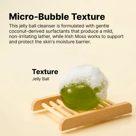 Sapun gelatinos de curatare cu extract de ceai verde din insula Jeju, 110g | ongredients