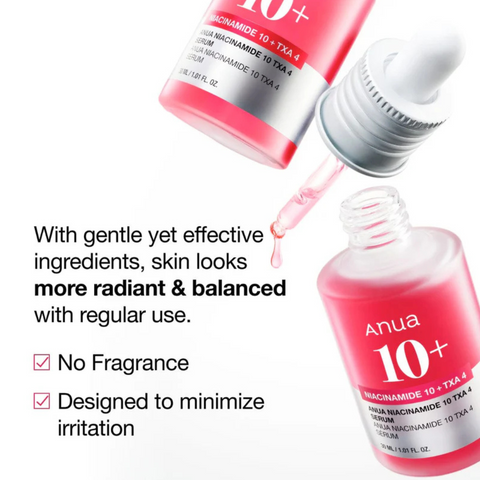 Serum cu 10% niacinamide si 4% acid tranexamic, 30ml | Anua
