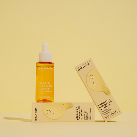 Serum cu vitamina C si 5% Colagen, 50ml | PaxMoly