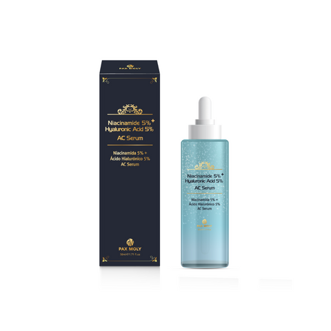 Serum cu 5% niacinamide + 5 acid hialuronic, 50ml | PaxMoly