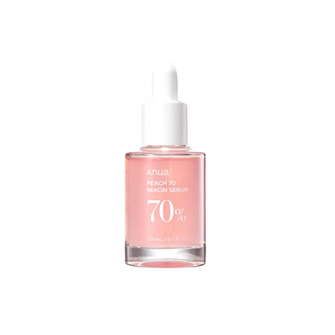 Serum cu 70% extract de piersica si niacinamide, 30ml | Anua