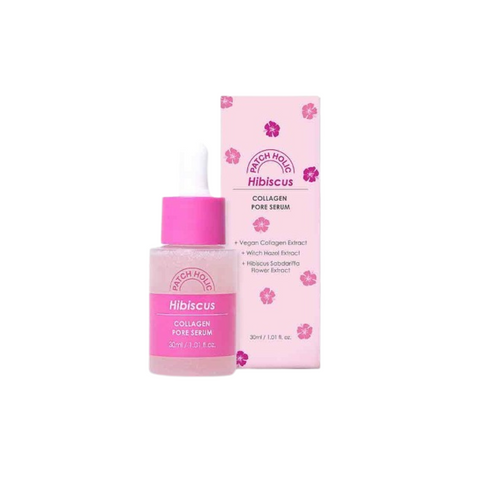 Serum pentru luminozitate si minimizarea porilor cu colagen vegan, 30ml | Patch Holic