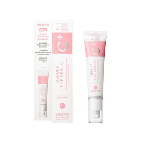 Serum pentru zona ochilor cu cafeina, colagen si Vitamina E, 30g | #OOTD