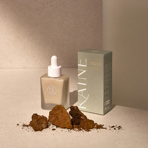 Serum revitalizant cu 70% extract de ciuperca Chaga + 5% Squalane + 5ppm Colagen, 30ml | Kaine